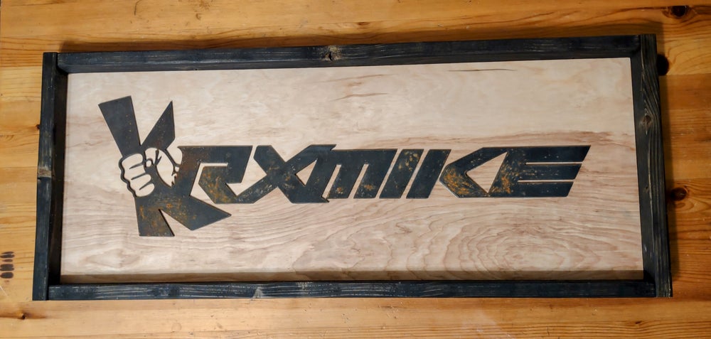 Steel Family Sign