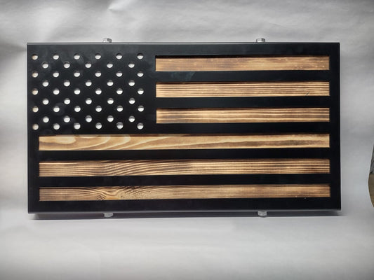 Steel Antique Flag