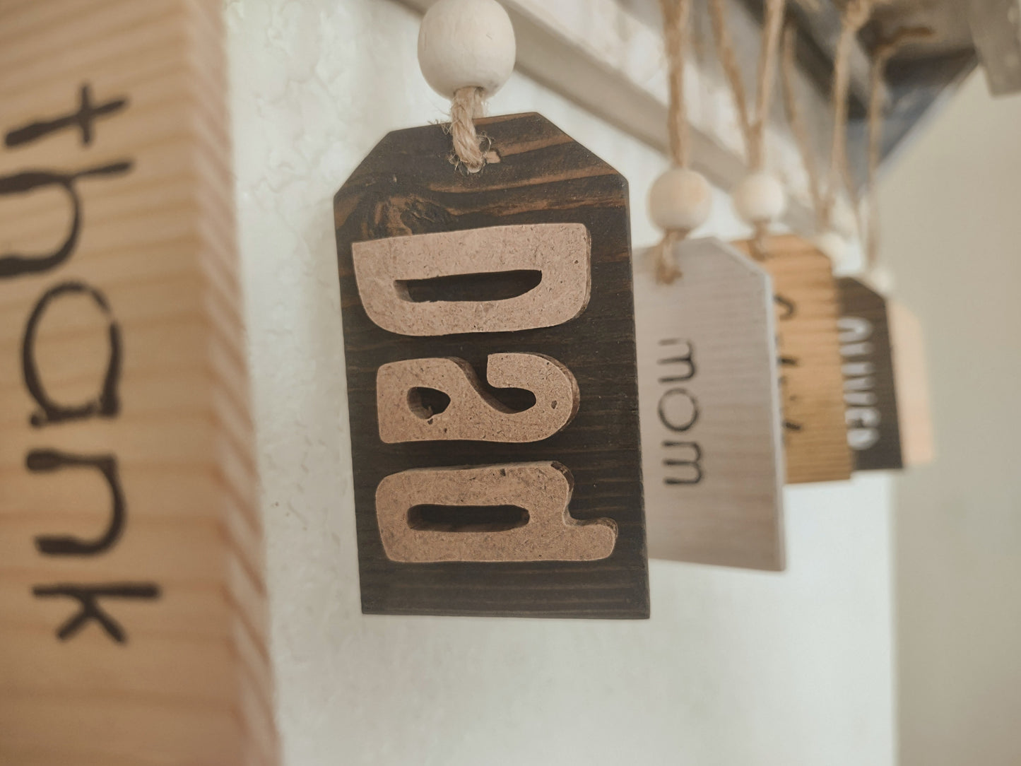 Wooden Tag