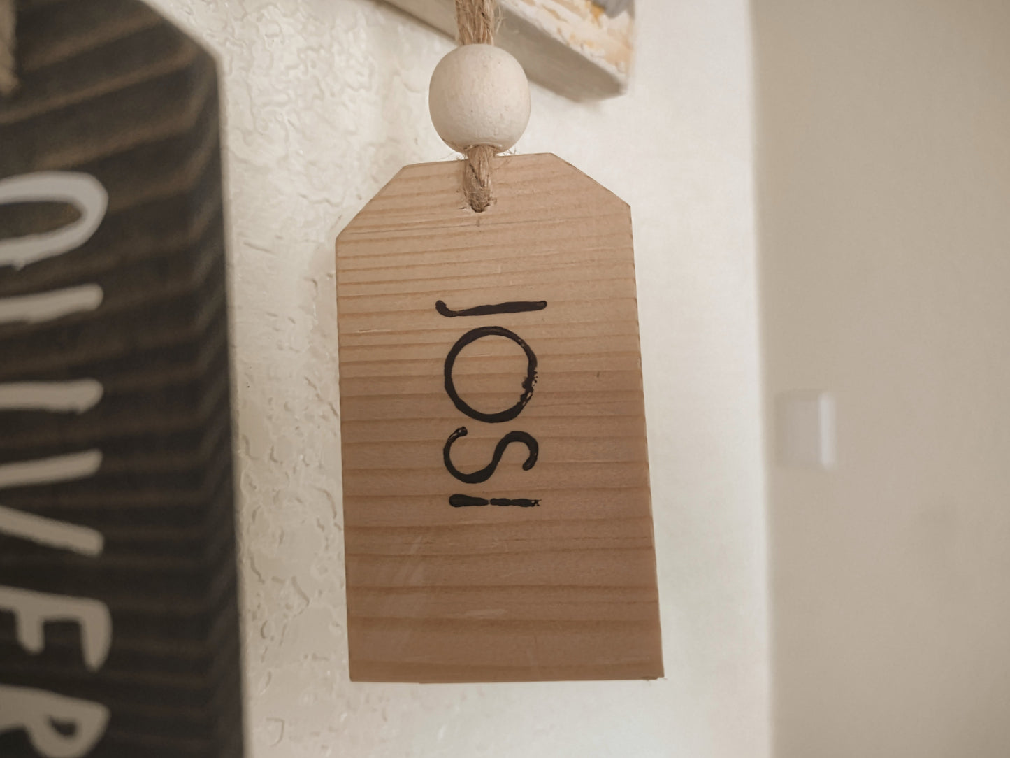 Wooden Tag