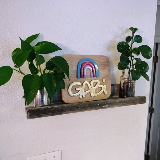 Rainbow Name Sign