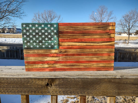 Vintage Americana Flag