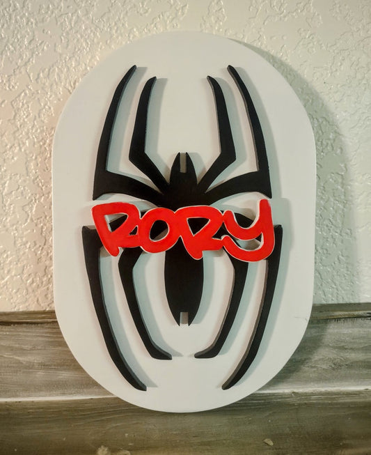 Spider Name Sign