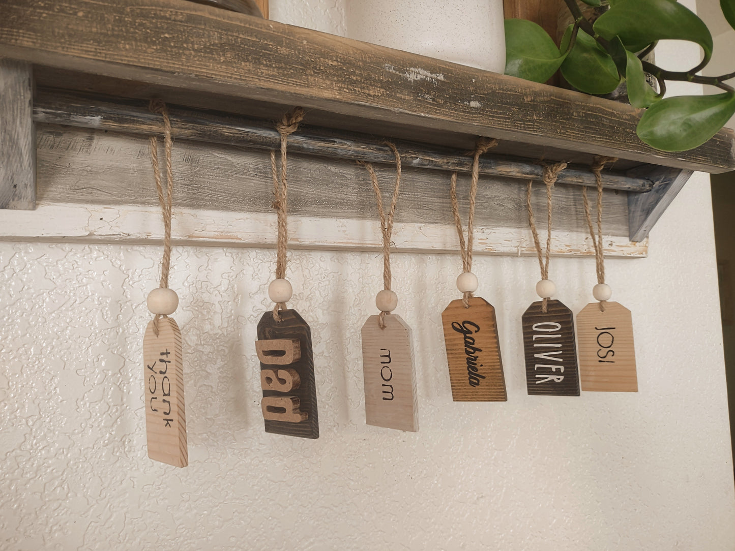 Wooden Tag